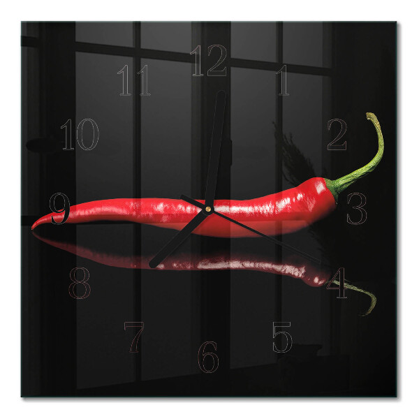 Zegar kwadratowy Papryczka chili