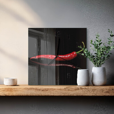 Zegar kwadratowy Papryczka chili