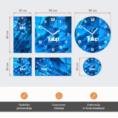 Zegar ścienny Kwiat