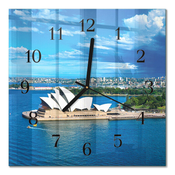 Zegar kwadratowy Opera w Sydney
