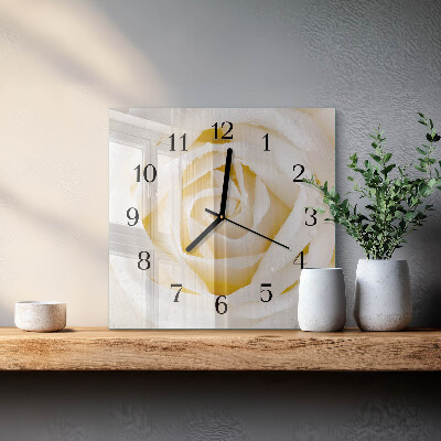 Zegar ścienny Róża