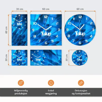 Zegar ścienny Ogień