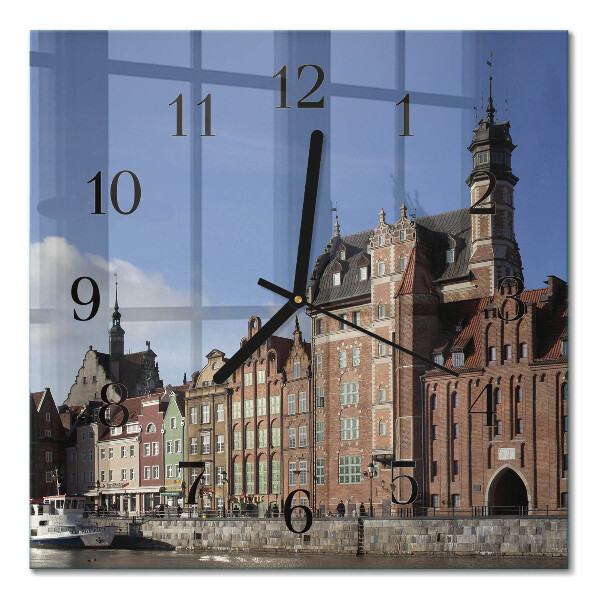 Zegar na ścianę kwadratowy Gdańsk