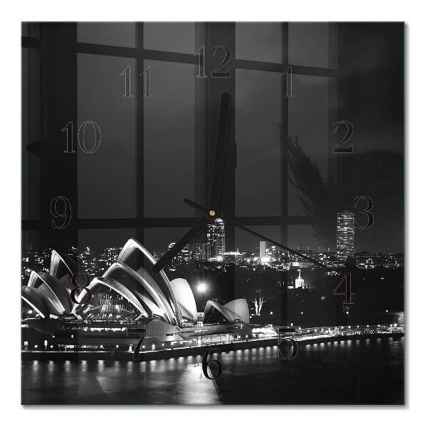 Zegar kwadratowy Horyzont Sydney