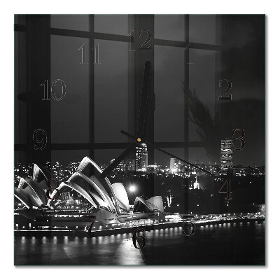 Zegar kwadratowy Horyzont Sydney