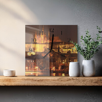 Zegar kwadratowy Praga