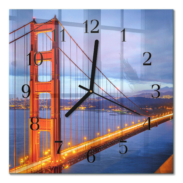 Zegar kwadratowy Golden Gate