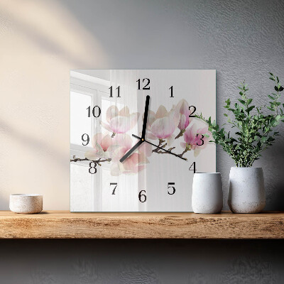 Zegar szklany Magnolia