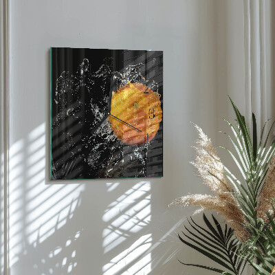 Zegar ścienny Pomarańcza