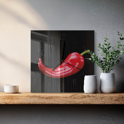 Zegar ścienny Papryczki chili