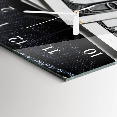 Zegar pionowy Banknoty
