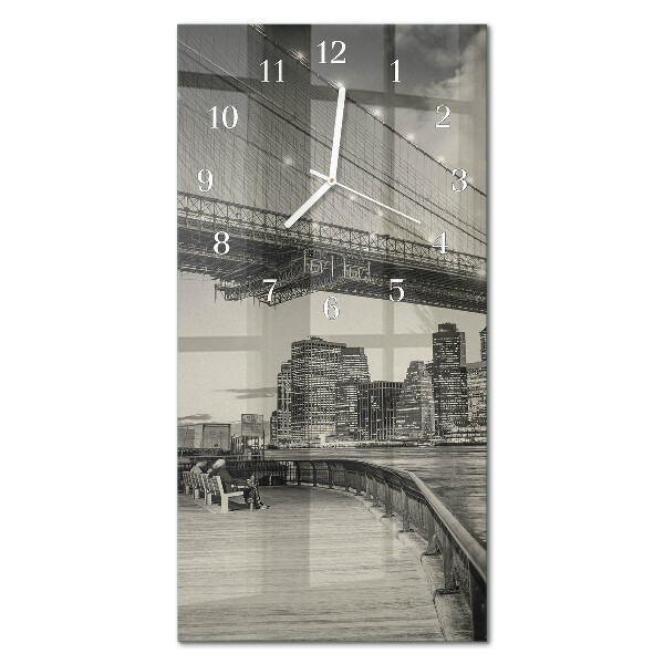 Zegar ścienny cichy mechanizm Perspektywy