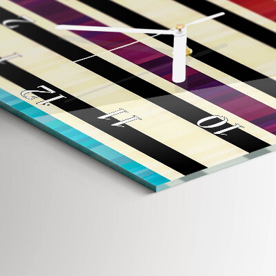 Zegar pionowy Paski
