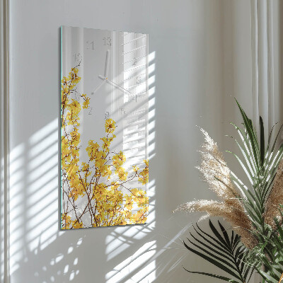 Zegar ścienny bez tykania Drzewo