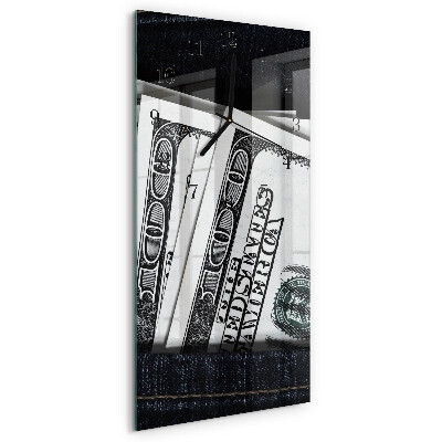 Zegar pionowy Banknoty