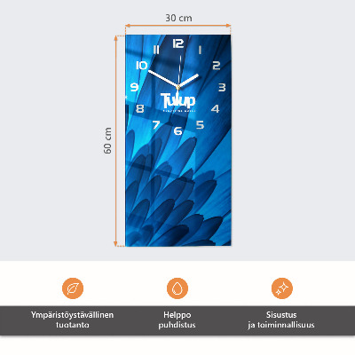 Dekoracyjny zegar ścienny Drewno
