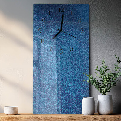 Dekoracyjny zegar ścienny Materiał