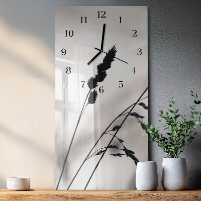 Zegar szklany pionowy Ziarno