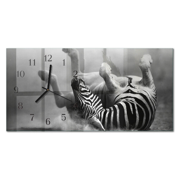 Zegar ścienny Zebra afrykańska