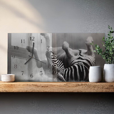 Zegar ścienny Zebra afrykańska