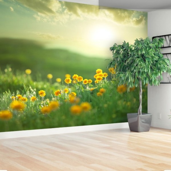 Pięć pomysłów na wiosenny wystrój salonu