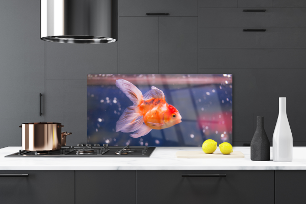 Panele do kuchni z motywem rybek akwariowych