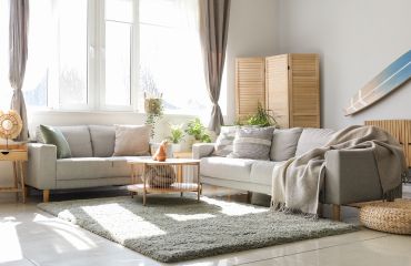 Salon w stylu naturalnym - odkrywanie piękna natury we wnętrzu